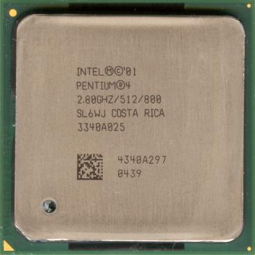 Intel Pentium 4 2.8 GHz Northwood (HT)