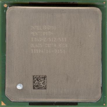 Intel Pentium 4 3.06 GHz Northwood (HT)