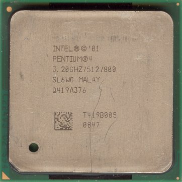 Intel Pentium 4 3.2 GHz Northwood (HT)