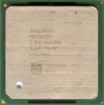 Intel Pentium 4 3 GHz Northwood (HT)