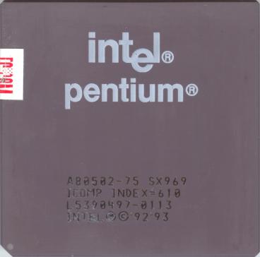 Intel Pentium 75 (CPGA)