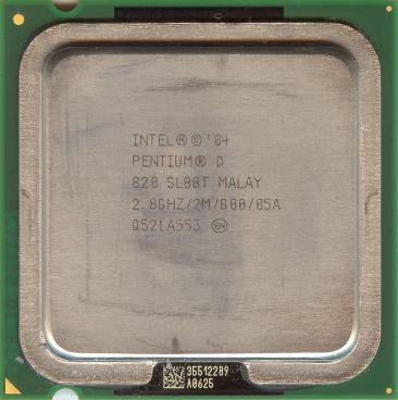 Intel Pentium D 820