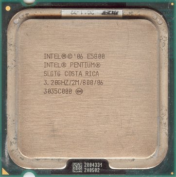 Intel Pentium E5800