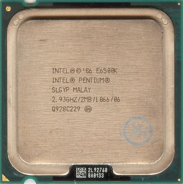 Intel Pentium E6500K