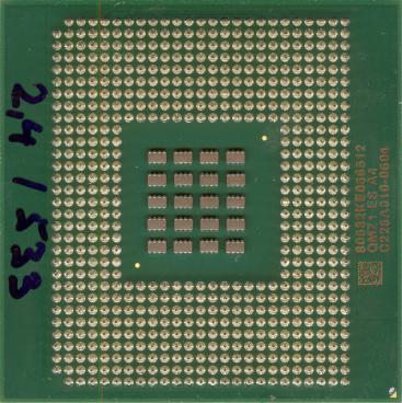 Intel Xeon 2.4 (ES) (back side)