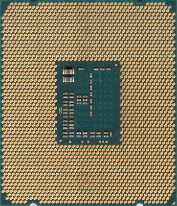 Intel Xeon E5-1620 v3 (back side)