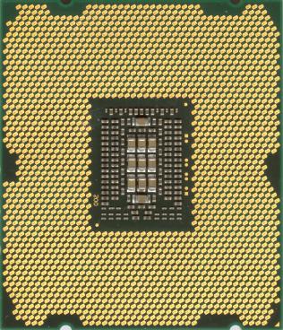 Intel Xeon E5-1650 (back side)