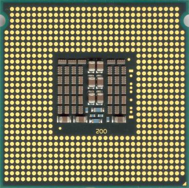 Intel Xeon L5410 (back side)