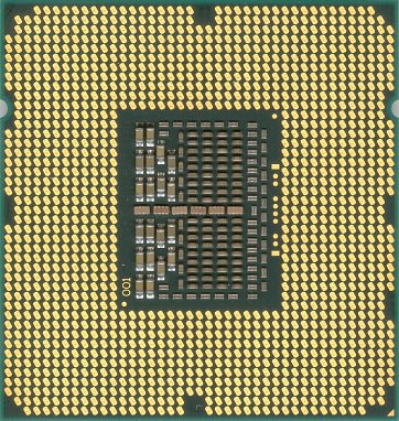 Intel Xeon W5590 (back side)