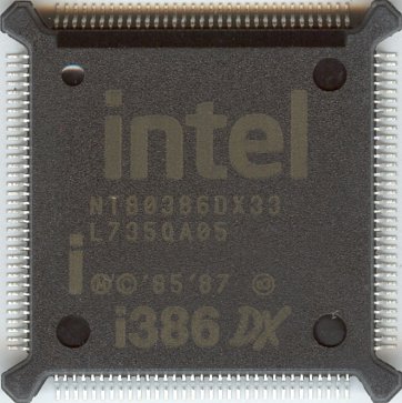 Intel i386 DX-33