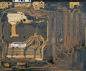 Asus P4B533-E (back side)