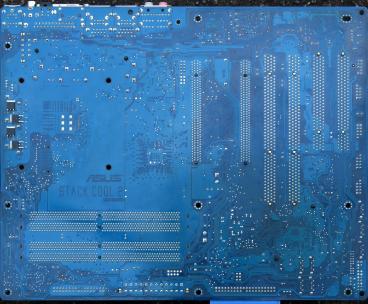 Asus P5WDG2 WS Pro (back side)