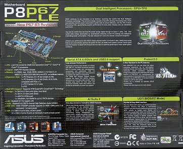 Asus P8P67 LE gallery