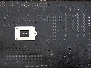 Asus P8P67 LE (back side)