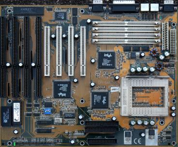 Gigabyte GA-686NX (front side)