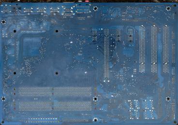 Gigabyte GA-P35-DS3 (back side)