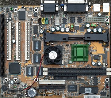 MSI MS-6168 V1 (front side)