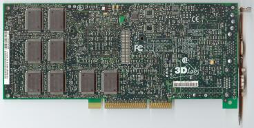 3Dlabs Oxygen GVX1 (back side)