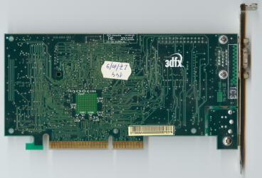 3dfx Voodoo3 2000 AGP rev. C2 (back side)