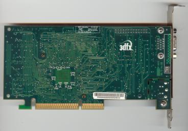 3dfx Voodoo3 3000 AGP non TV-OUT (back side)