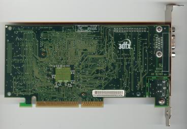 3dfx Voodoo3 3000 AGP rev. C1 (old PCB) (back side)