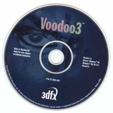 3dfx Voodoo3 3000 AGP rev. C1 gallery
