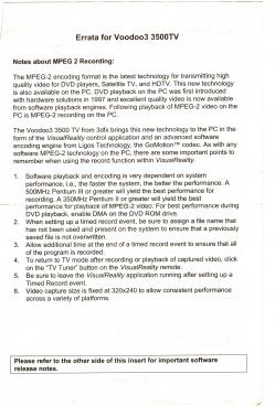 3dfx Voodoo3 3500 TV gallery