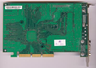 3dfx Voodoo4 4500 AGP rev. 3700 (back side)