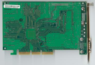 3dfx Voodoo4 4500 AGP rev. 3900 (back side)