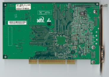 3dfx Voodoo4 4500 PCI (5.5ns SDRAM) (back side)