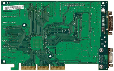 3dfx Voodoo4 4800 AGP (back side)