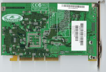 ATi Radeon 256 SDR TV (back side)