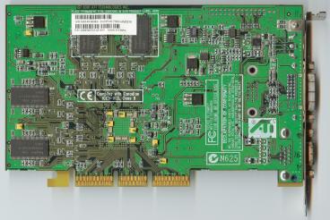 ATi Radeon 7500 (reference) (back side)