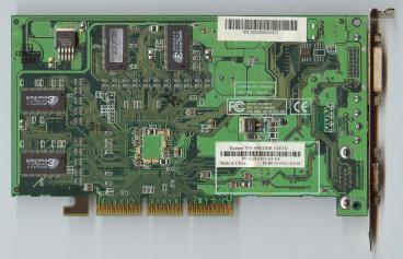 ATi Radeon 7500 (back side)