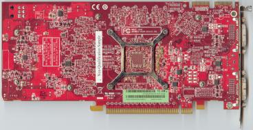 ATi Radeon HD 3850 256 MB (back side)
