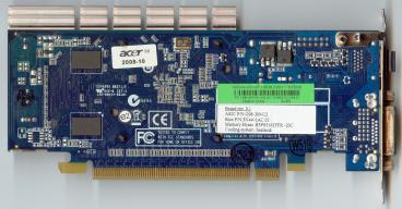 Acer GeForce 9300 GE (back side)
