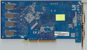 Asus GeForce 6600 AGP (back side)