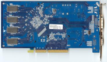 Asus GeForce 6600 LE AGP (back side)