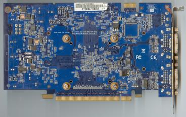 Asus GeForce 8600 GTS (back side)