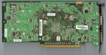 Asus GeForce 8800 GTS 512 OC (back side)