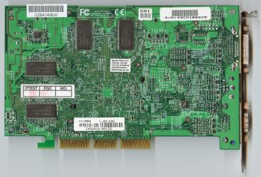 Asus GeForce FX 5500 (back side)