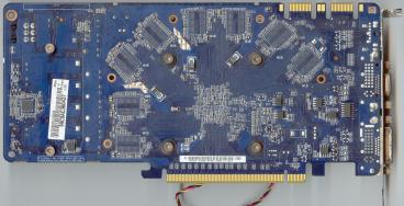 Asus GeForce GTS 250 (back side)