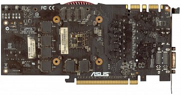 Asus GeForce GTX 660 OEM (3 GB) (back side)