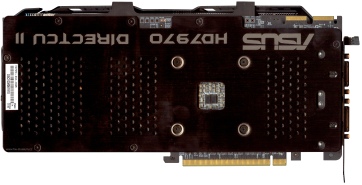 Asus Radeon HD 7970 (back side)