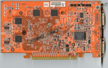Asus Radeon X800 GTO (256 MB GDDR3) (back side)
