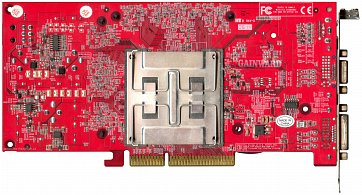 Gainward GeForce 6800 GS AGP (NV41) (back side)