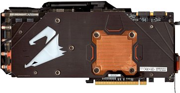 Gigabyte GeForce GTX 1080 (11 Gbps) (back side)