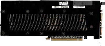 Gigabyte GeForce GTX 260 216sp (back side)