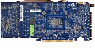 Gigabyte GeForce GTX 560 Ti OC (back side)