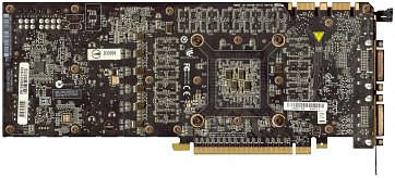 Gigabyte GeForce GTX 580 (back side)